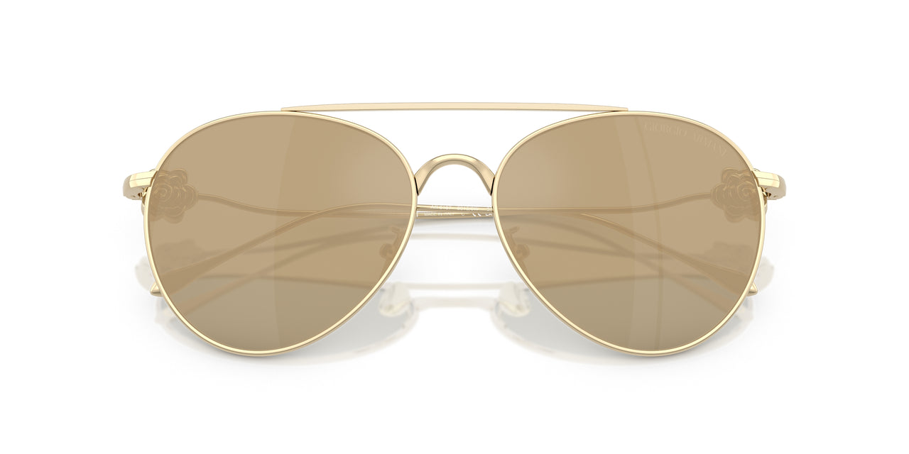 30130W - Gold - Clear Mirror Real Yellow Gold