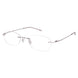 Charmant Pressure Mount TI8600 Eyeglasses