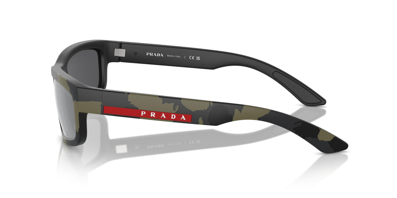 14X07G - Green - Grey Mirror Black