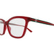 004 - Burgundy/Green - Transparent