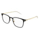 001 - Black/Gold - Transparent