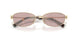 6189VS - Gold - Light Violet Mirror Internal
