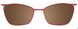 10 - Satin Dark Red & Gold