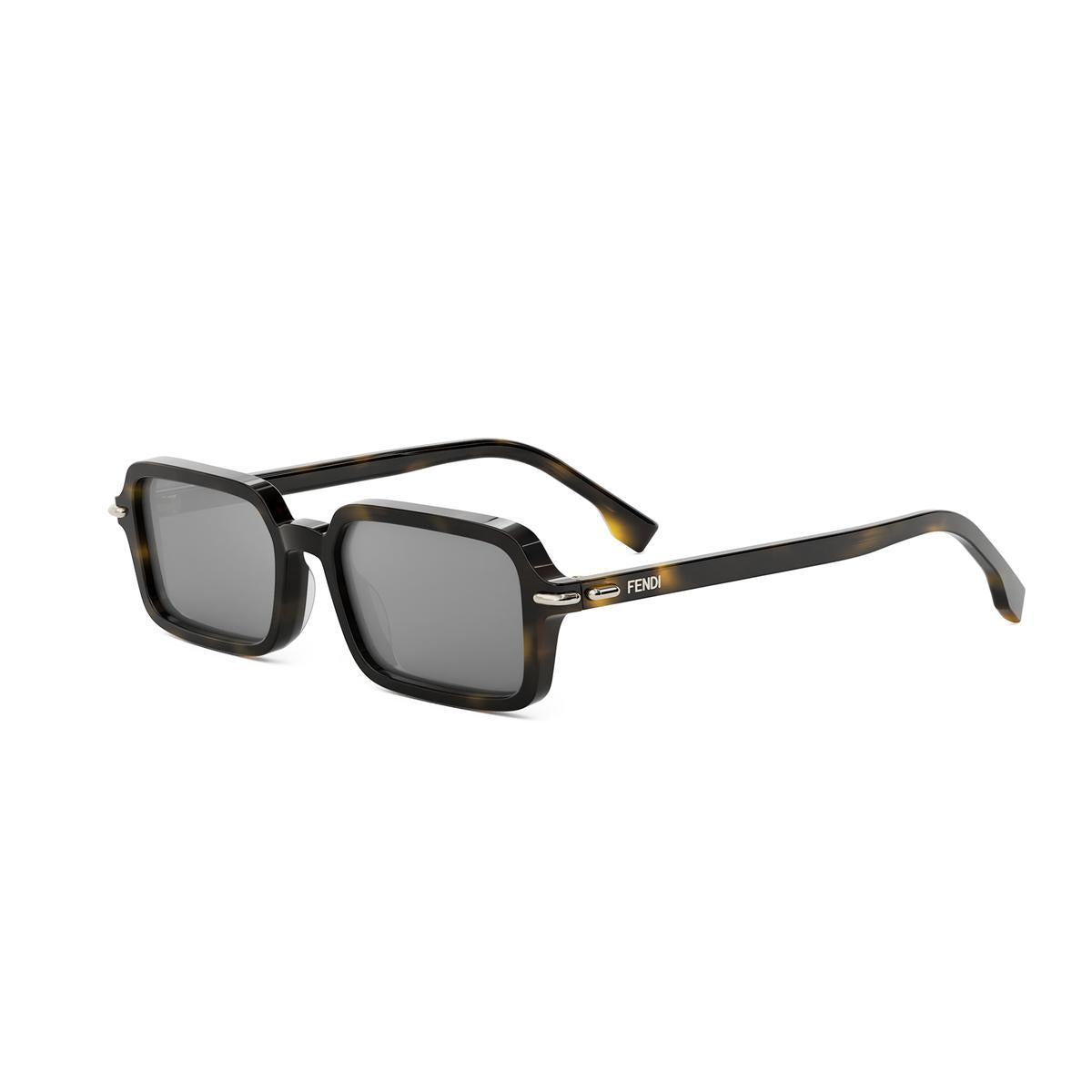 52C - Shiny Dark Havana - Smoke Mirror