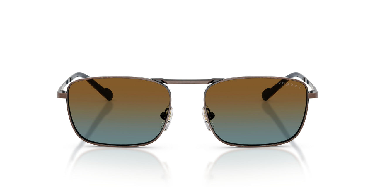 51351F - Brown - Blue Gradient Brown Polarized