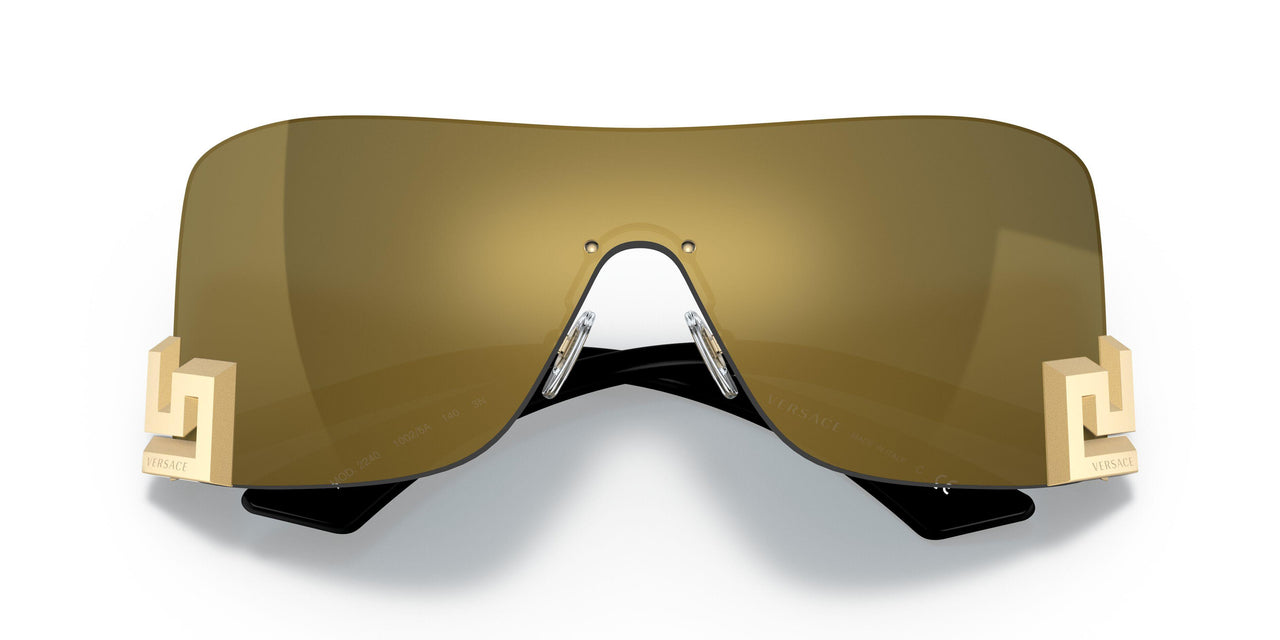 10025A - Clear - Dark Grey Mirror Gold
