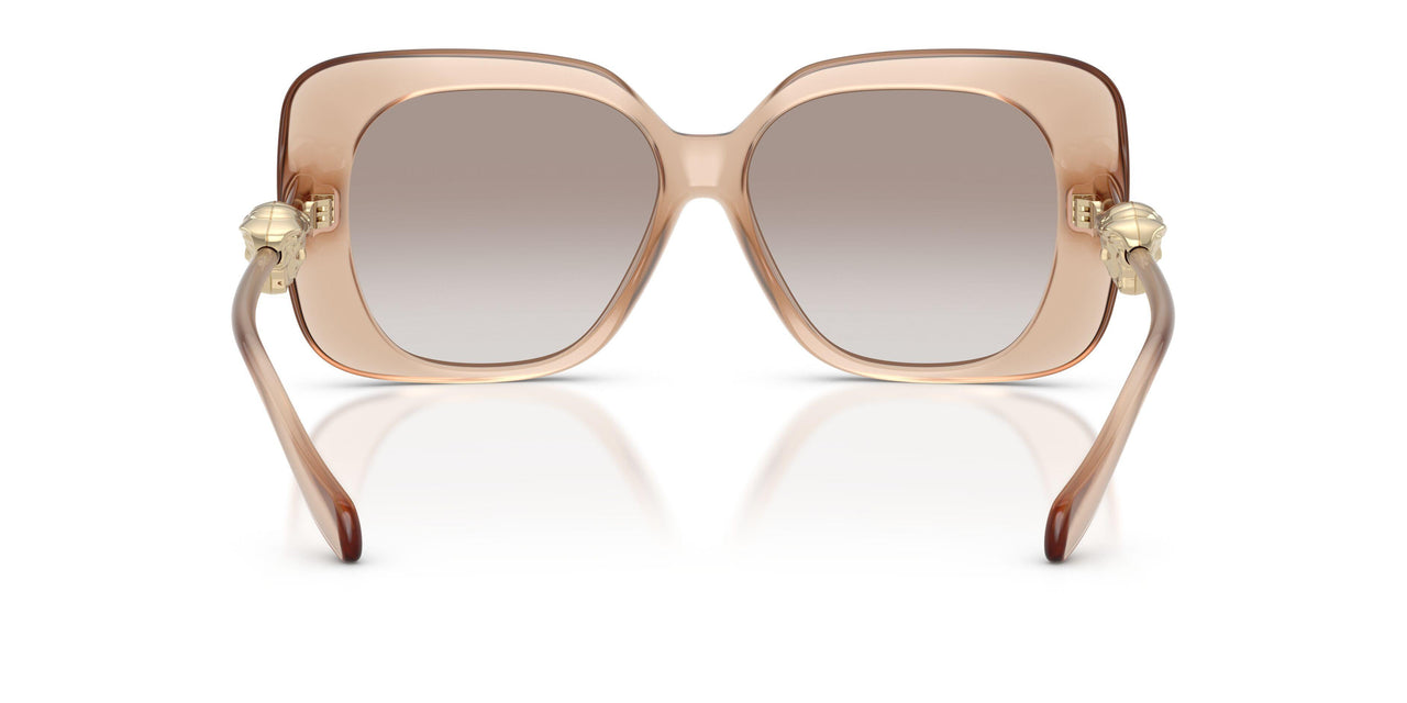 55386E - Pink - Gradient Brown Mirror Gold