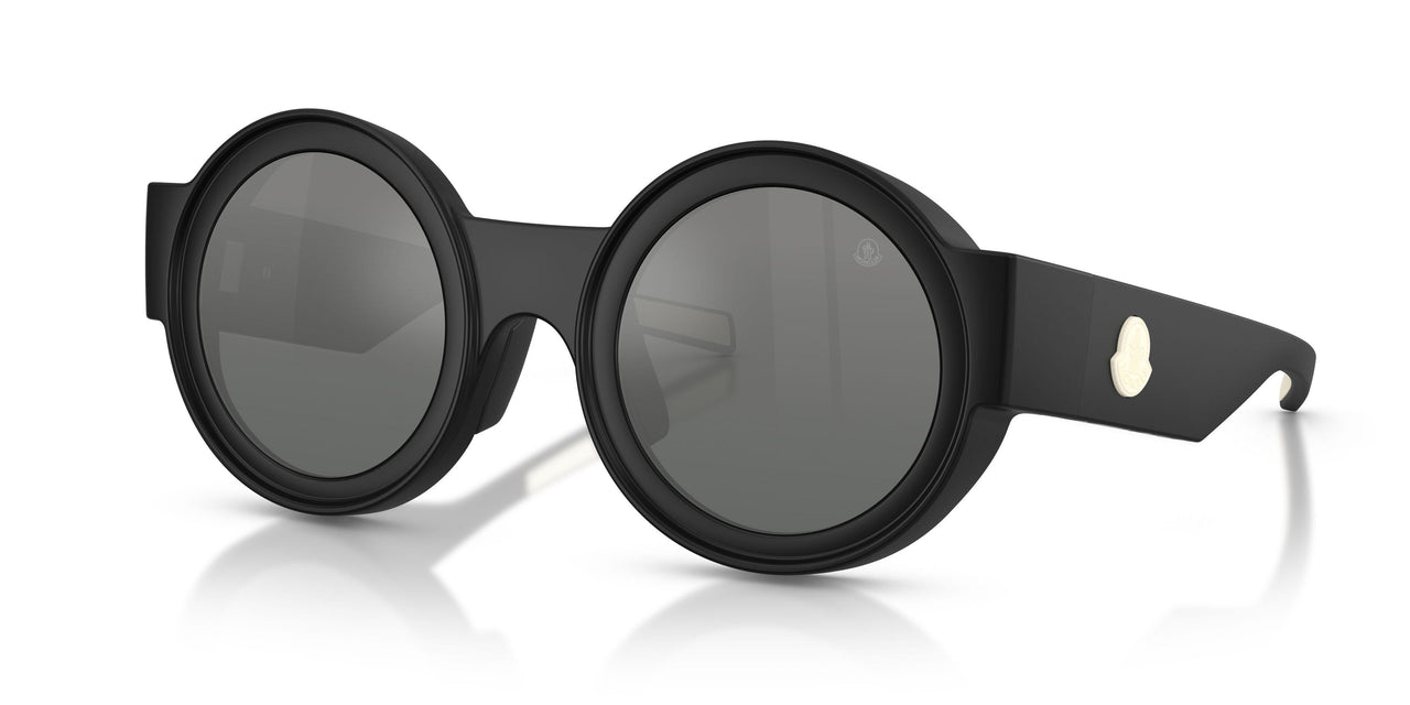 500688 - Black - Grey Mirror Silver Gradient
