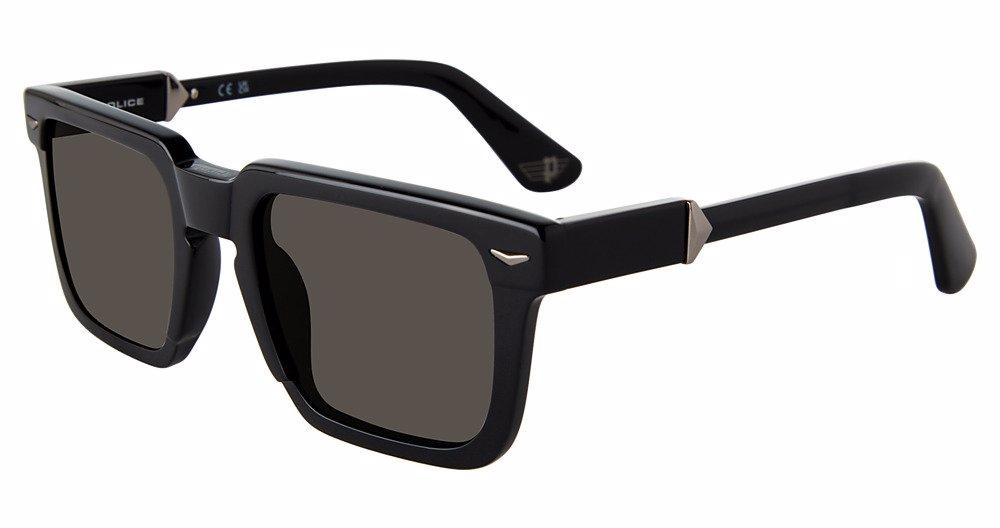 Police SPLL88 Mens Sunglasses, Black 0700
