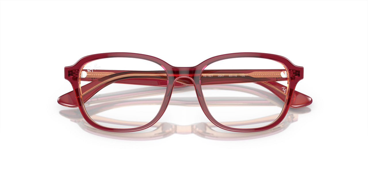 3947 - Top Red & Violet & Orange - Clear