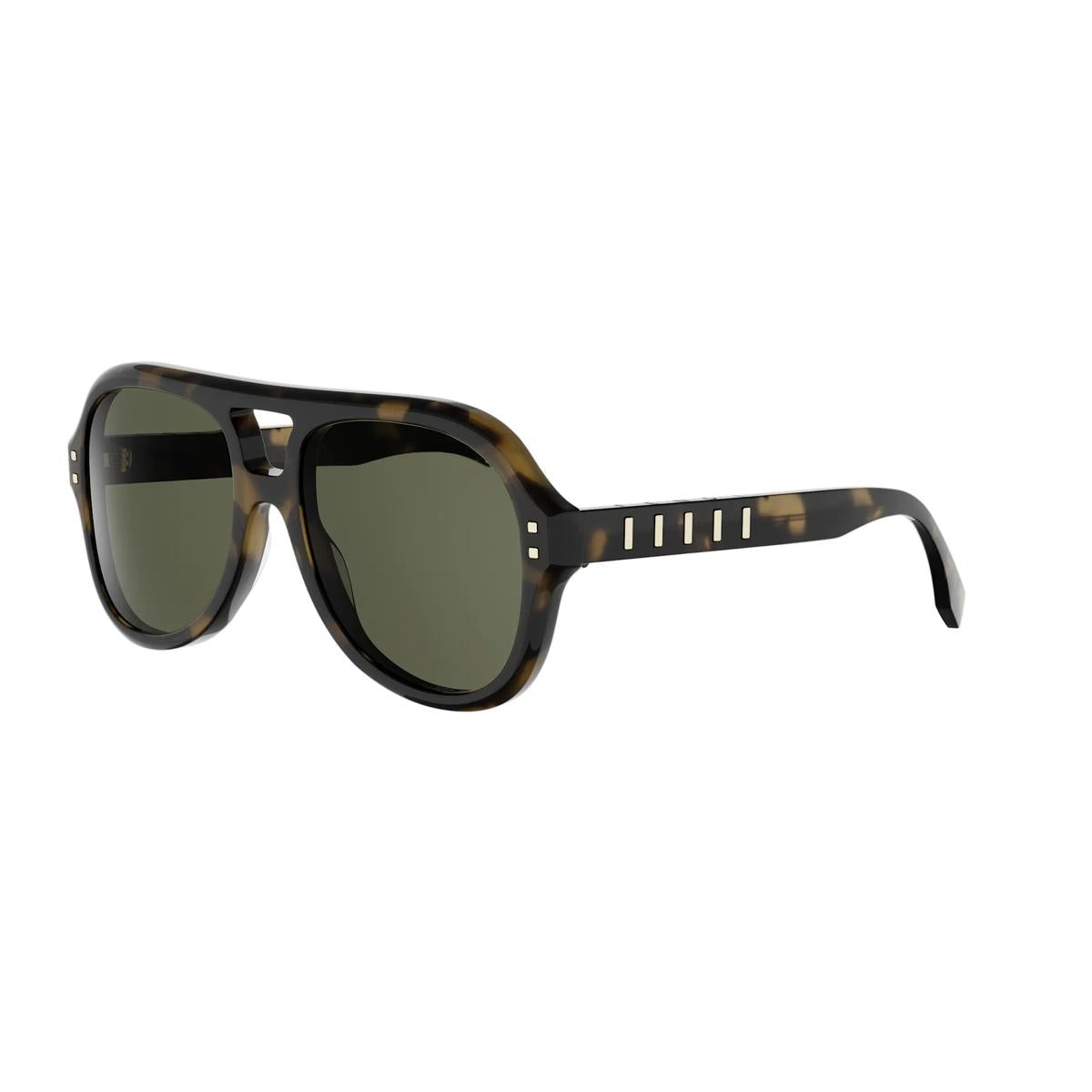 55N - Shiny Havana - Green