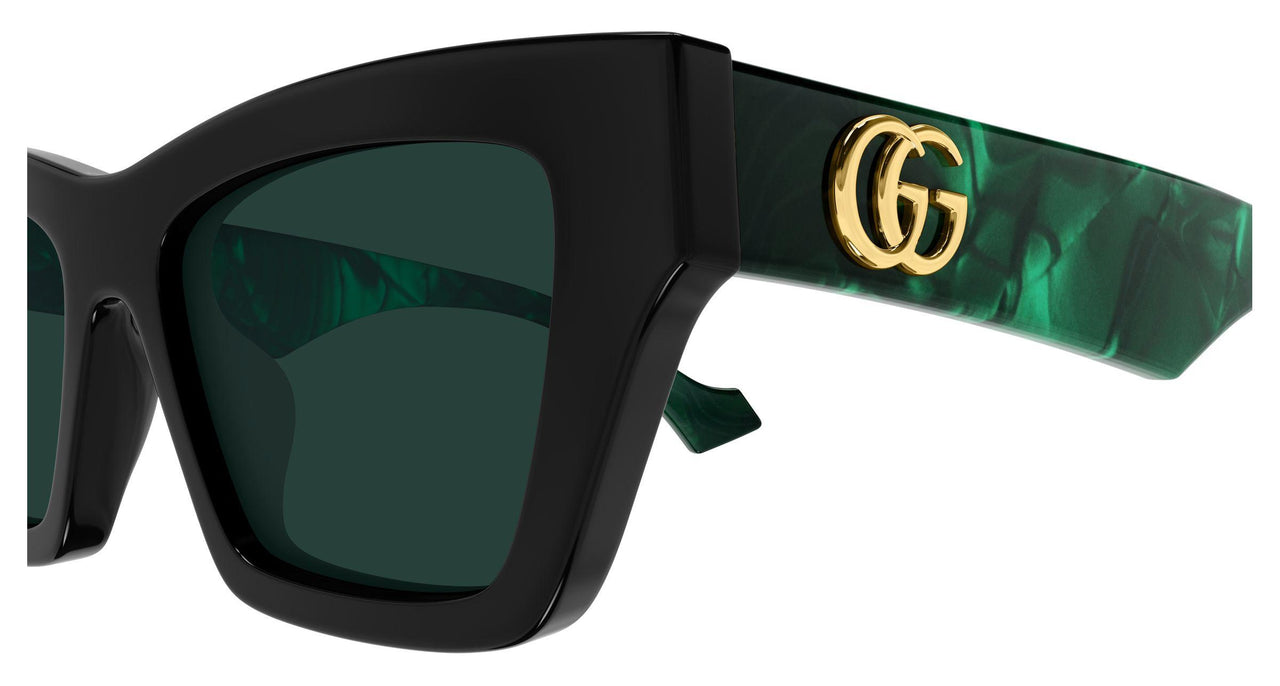 007 - Black/Green - Green
