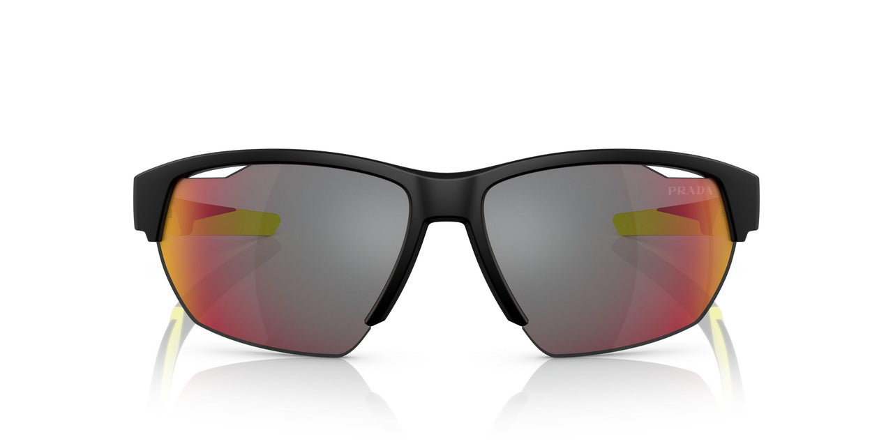 17G08F - Black - Dark Grey Mirror Blue/red