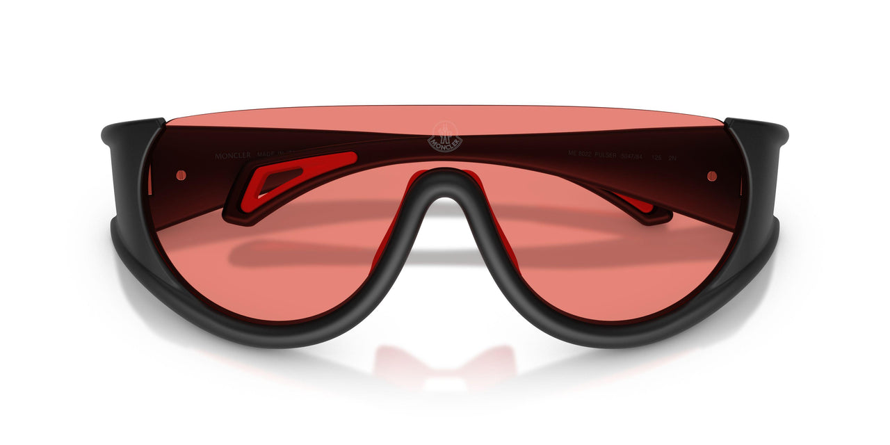 504784 - Black - Solid Red