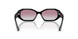 505458 - Black - Clear Gradient Fuxia Mirror Silver