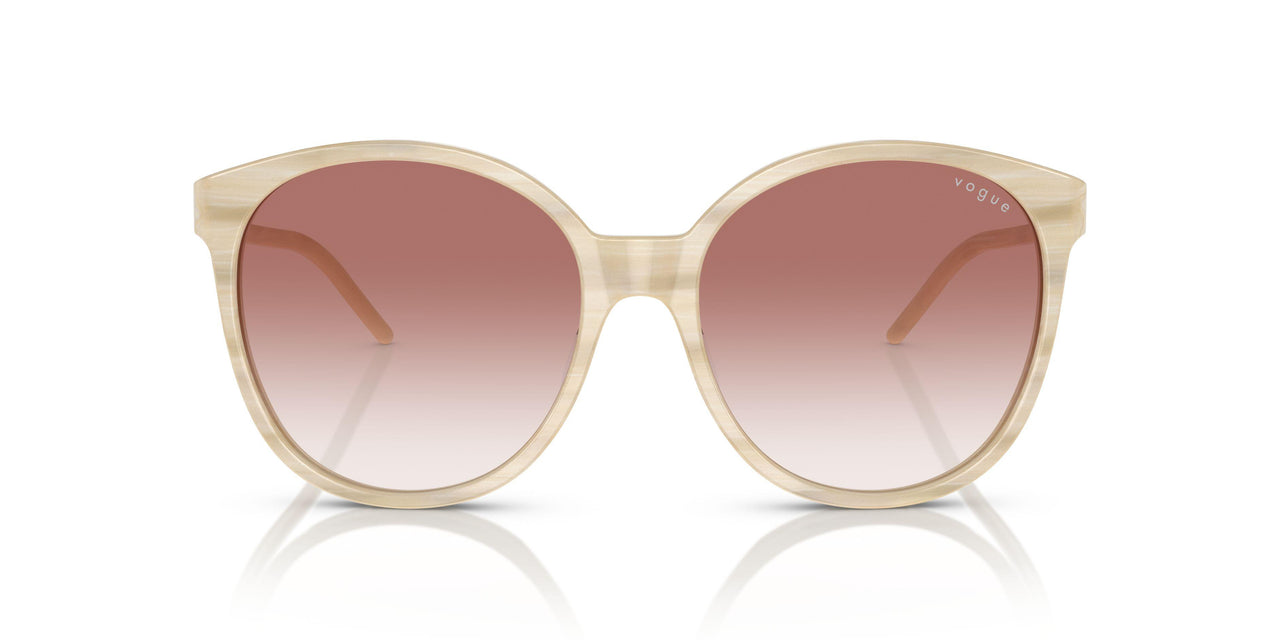 30708D - Ivory - Clear Gradient Pink