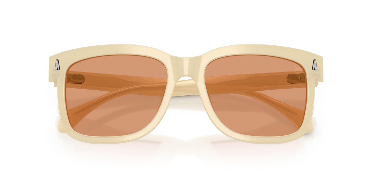 3035/7 - White - Solid Warm Brown