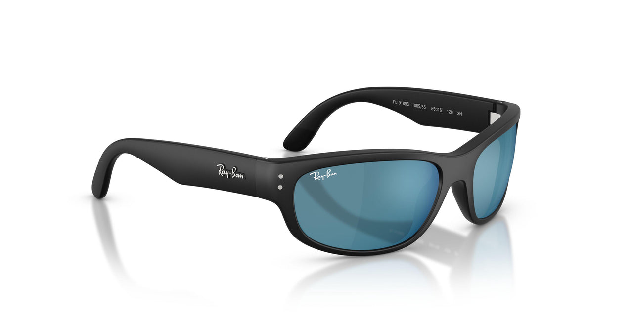 100S55 - Black - Dark Blue Mirror Blue