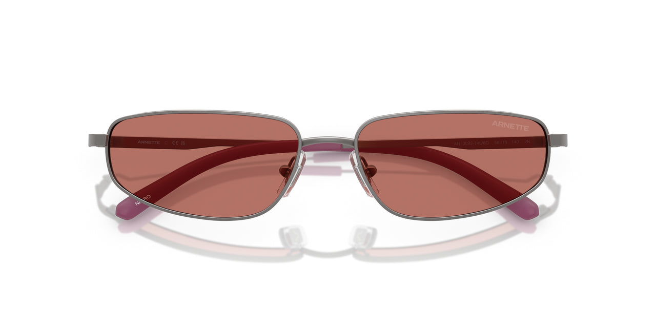 745/6O - Grey - Red Hiper 8 Mirror