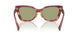 12Q60D - Red - Green Mirror Internal Silver