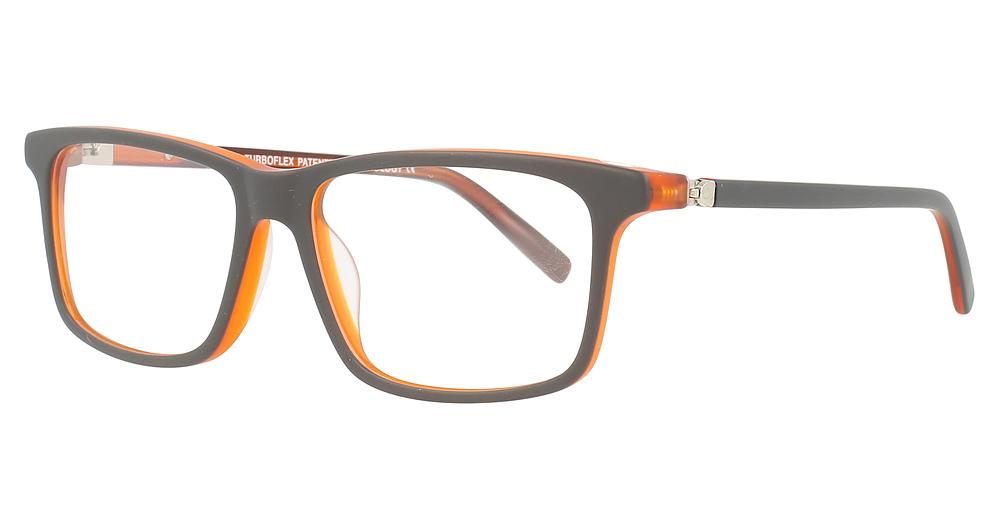 20 - Dark Grey & Crystal Orange
