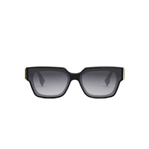 01B - Shiny Black - Gradient Smoke
