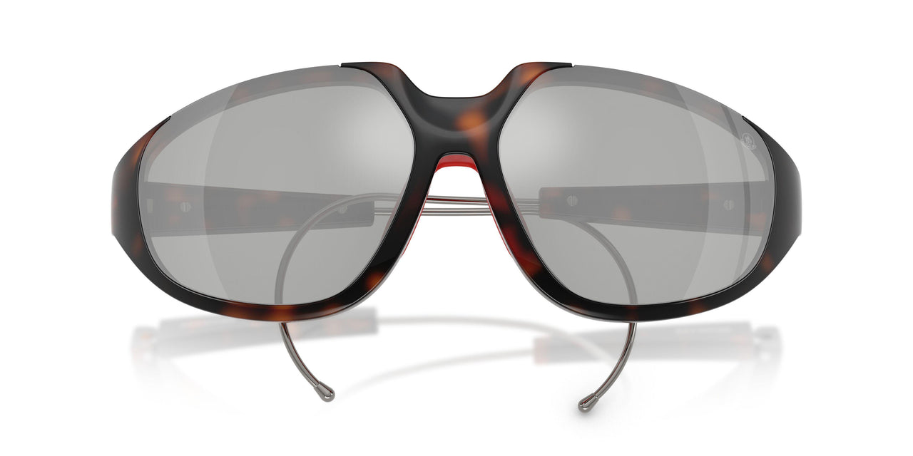 50218V - Tortoise - Mirror Silver