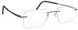 Silhouette Momentum Chassis Rimless 5529 Eyeglasses