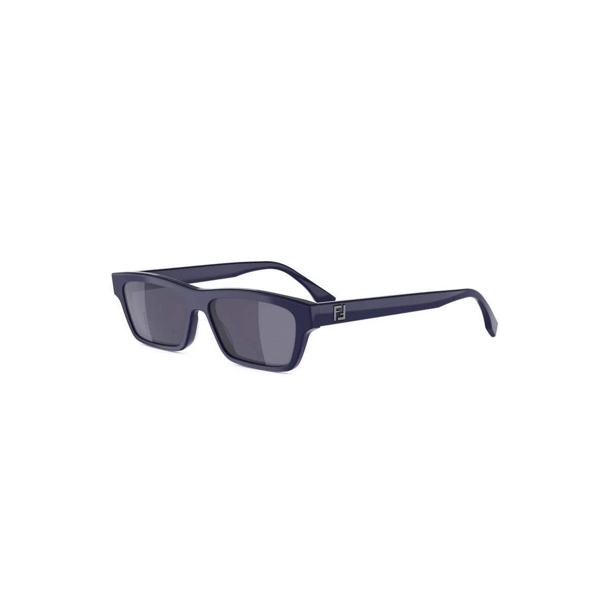 90X - Shiny Blue - Grey Pattern
