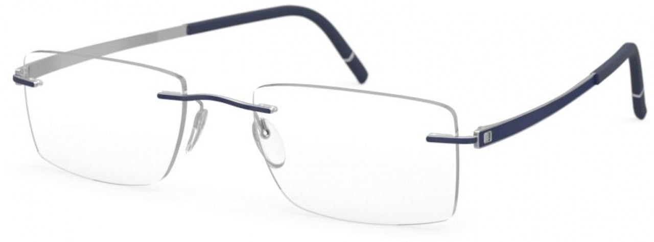 4510 - Silver / Pacific Blue