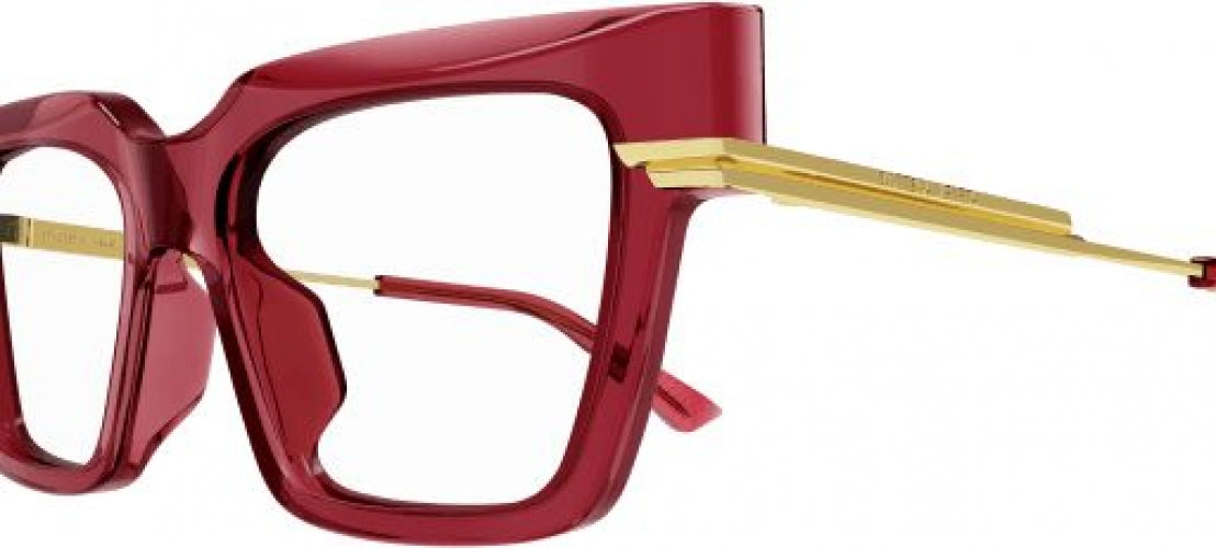 004 - Burgundy/Gold - Transparent