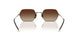 5035Q1 - Gold - Dark Brown Gradient Mirror