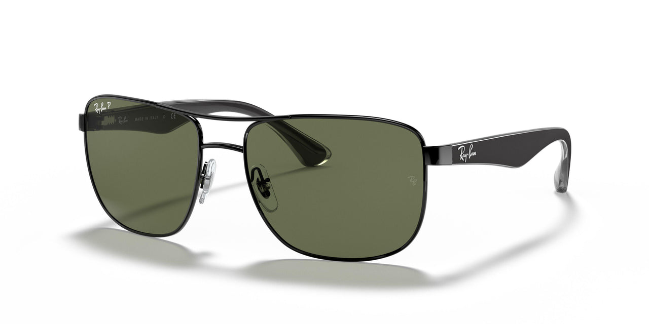 002/9A - Black - Polar Green
