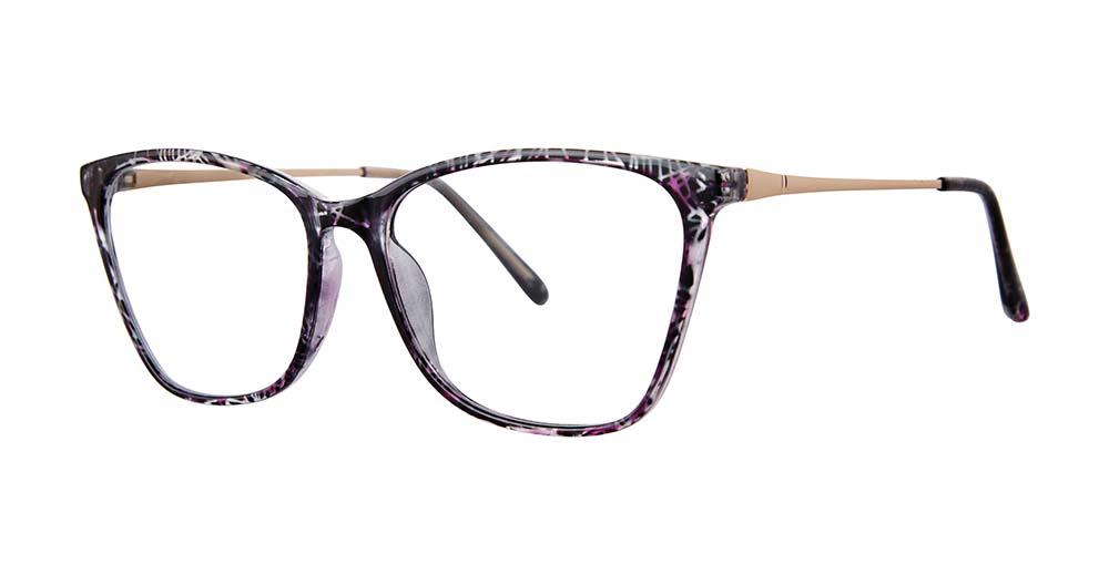 PLMCRSTLMTTGLD - Plum Crystal/Matte Gold