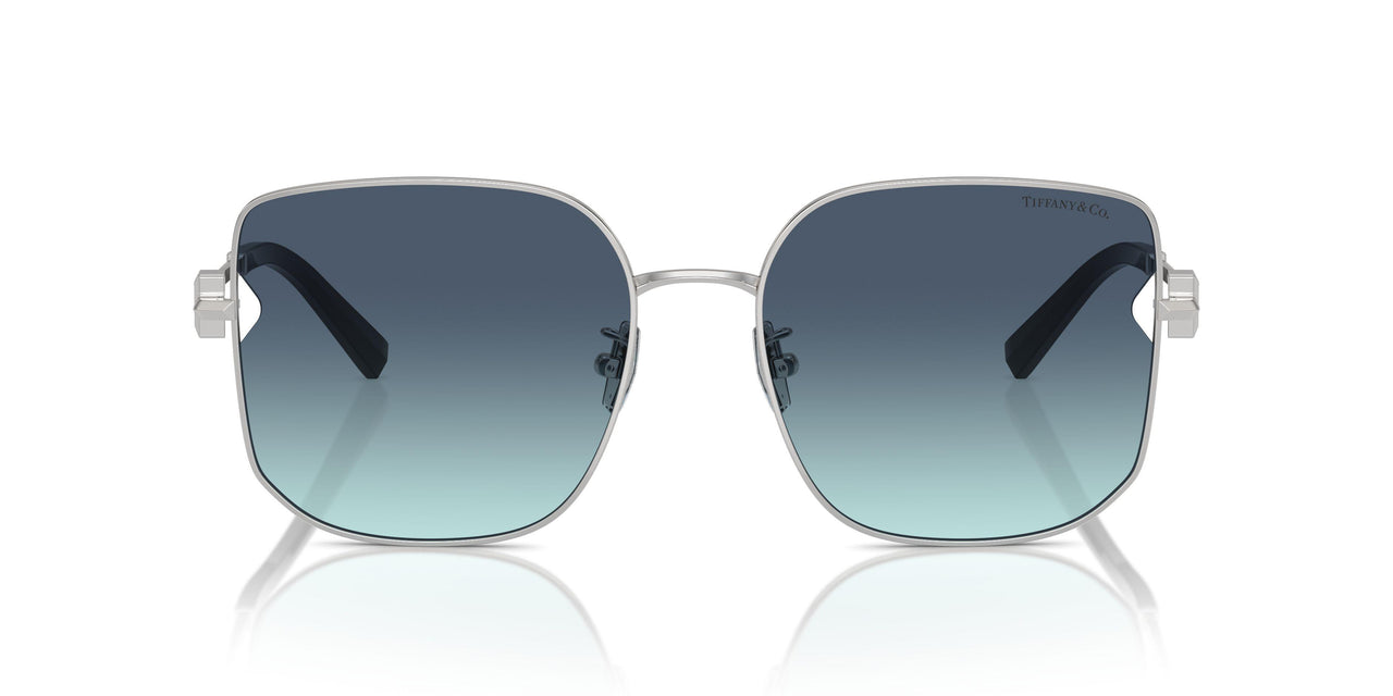60019S - Silver - Azure Gradient Blue