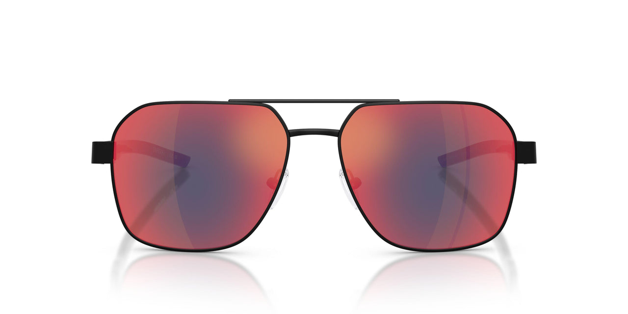 101/6P - Black - Black/specchio Rosso