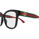 001 - Black/Green - Transparent