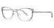 50 - Matt Light Blue & Dark Brown