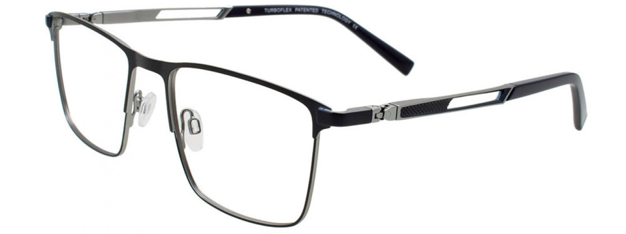 90 - Black & Light Blue