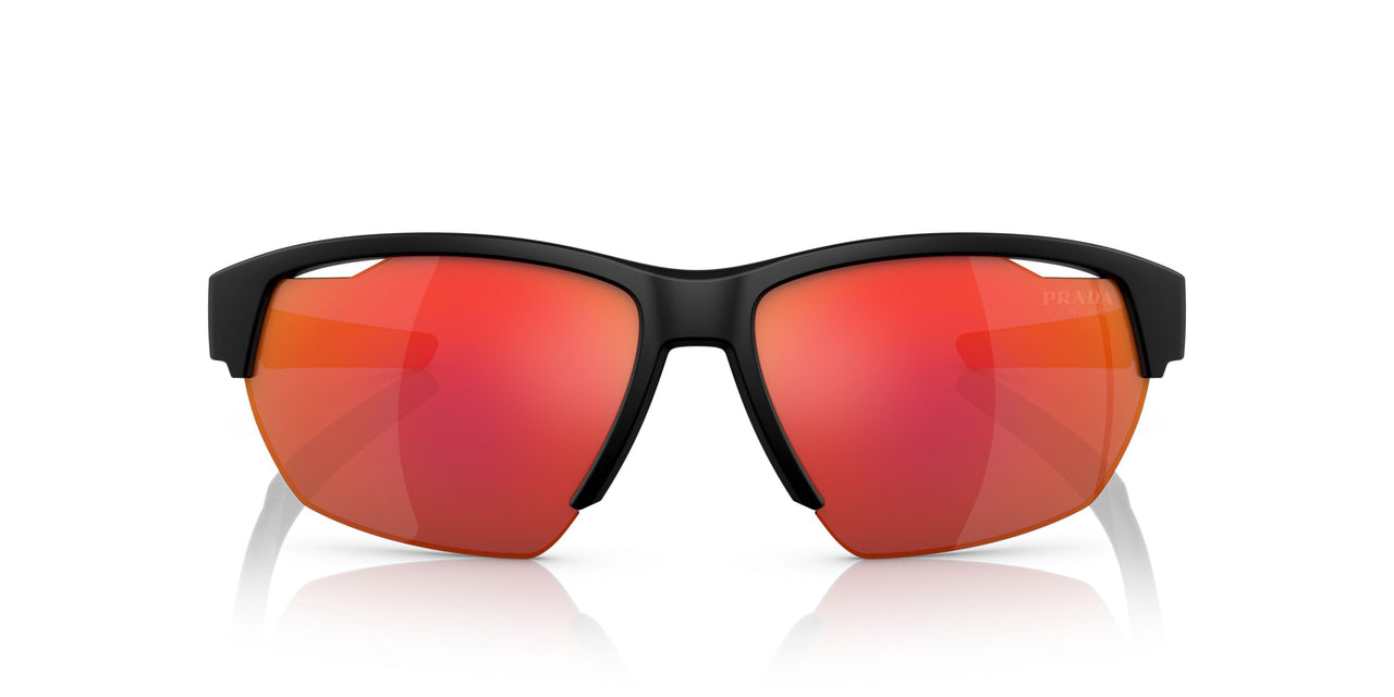 1BO04U - Black - Dark Grey Mirror Orange Tuning