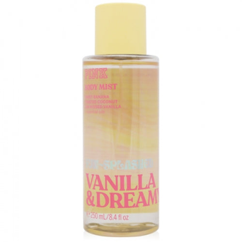 Pink Sun-Splashed Vanilla & Dreamy Victoria's Secret Body Mist Spray