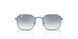 303/7B - Blue - Clear Gradient Blue Mirror Silver