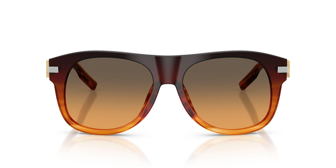 348618 - Brown - Orange Gradient Light Green