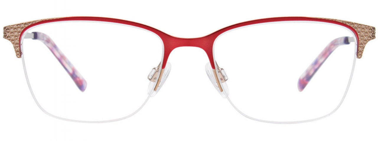 30 - Satin Red & Shiny Gold