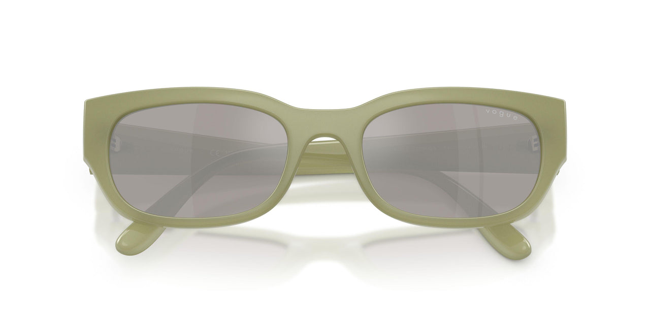 32546G - Green - Light Grey Mirror Silver