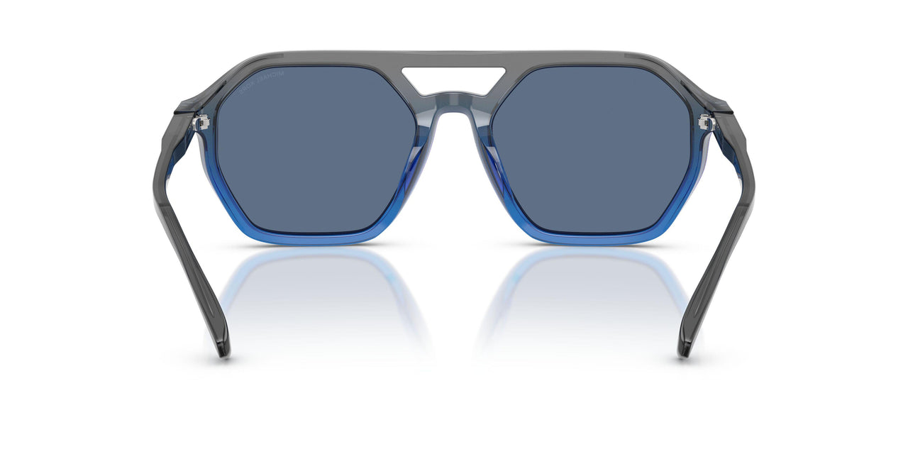 401180 - Grey - Blue Solid
