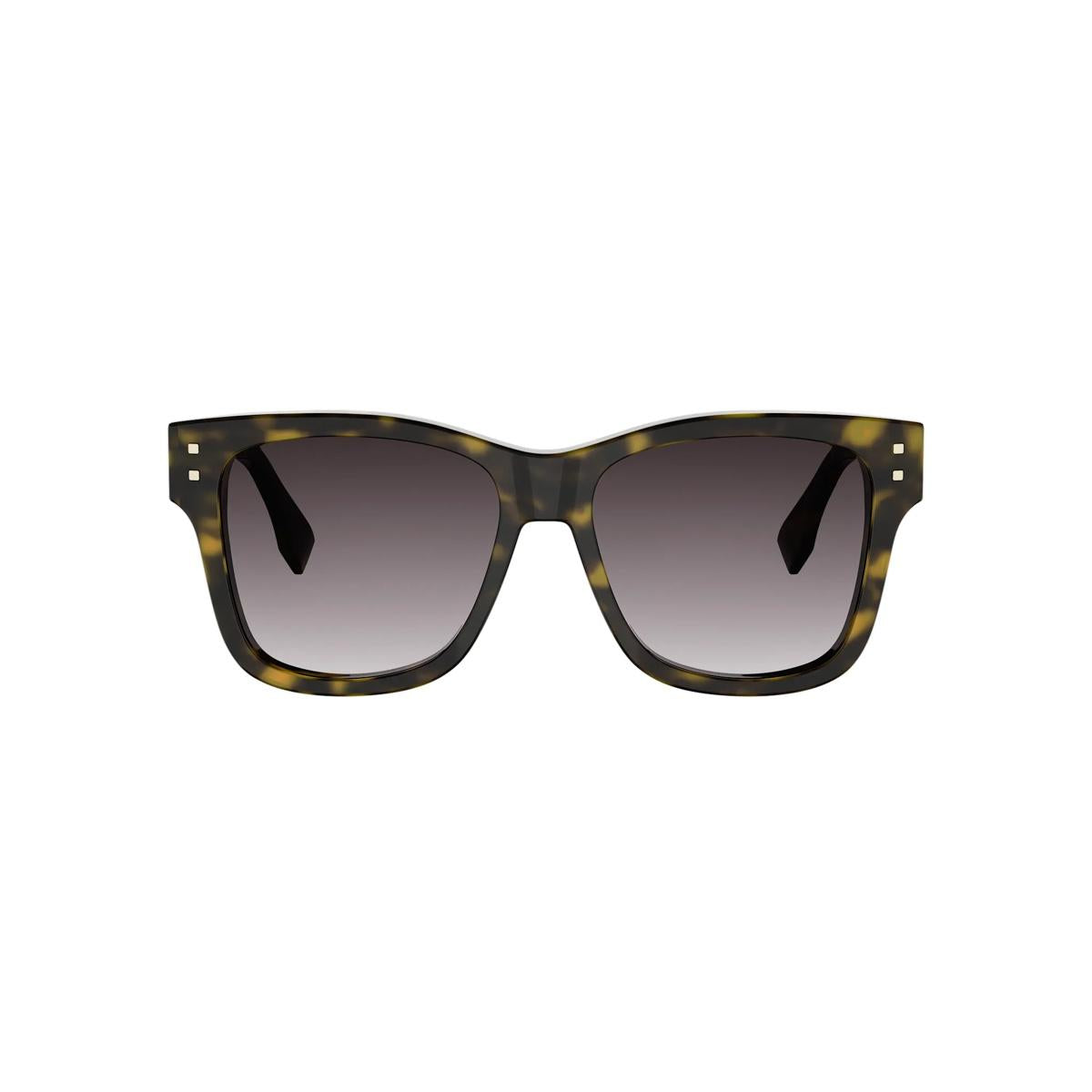 52B - Acetate Shiny Havana - Grey Gradient