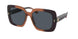 19405A - Black/white Tortoise - Light Brown Mirror Gold