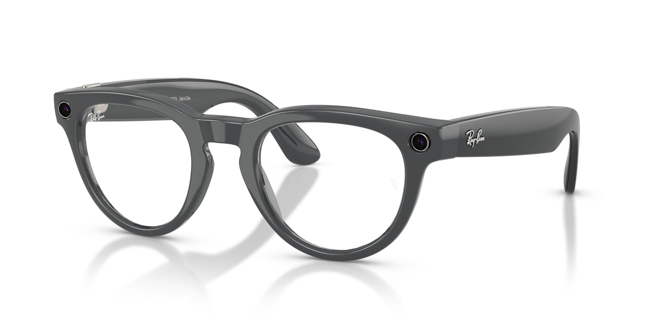 6702CE - Grey - Clear/emerald