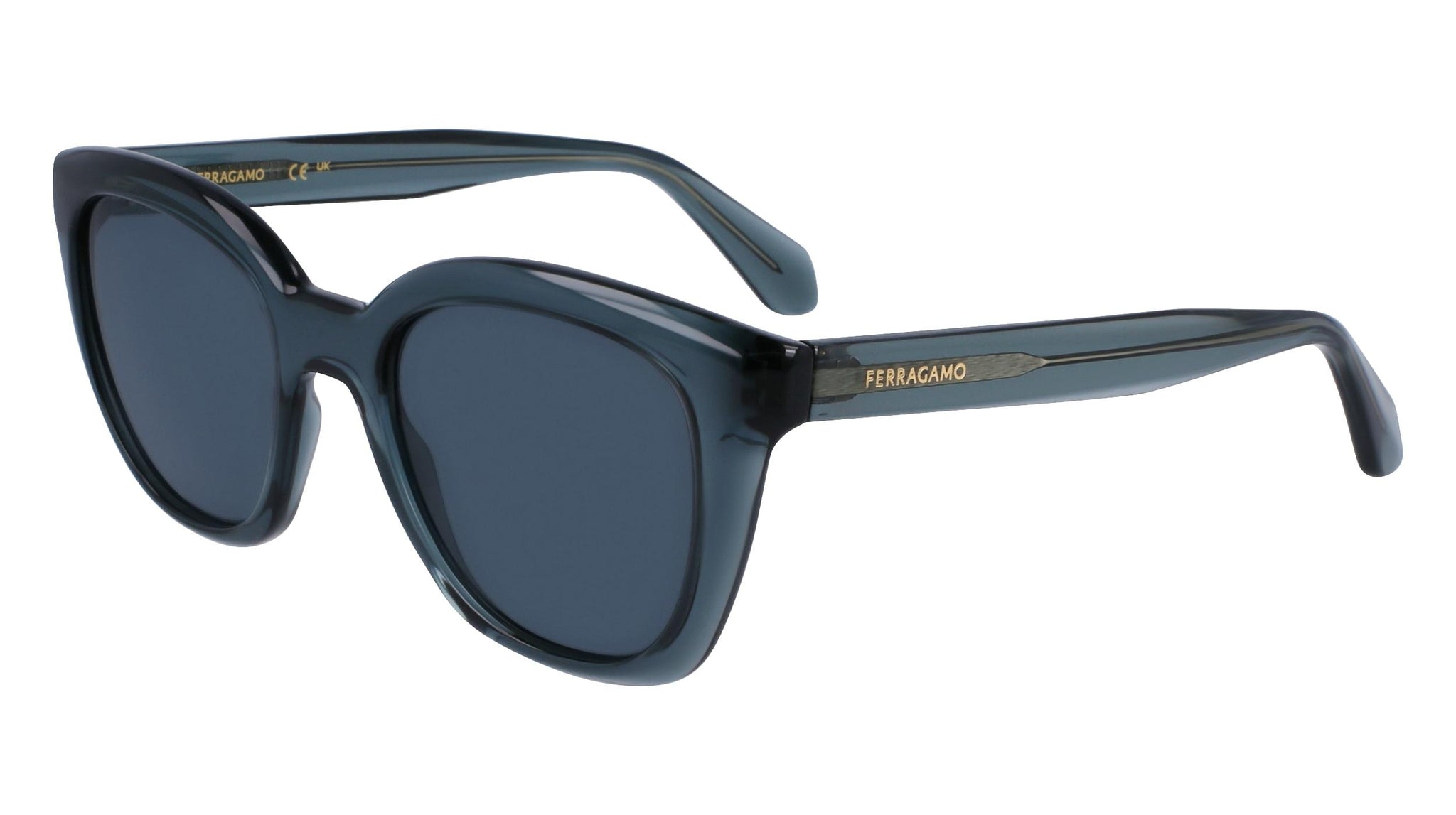 Salvatore Ferragamo Sunglasses SF2000S-232-52 New with tags Ferragamo SF2006S 232 - Transparent brown Sunglasses  main image 4